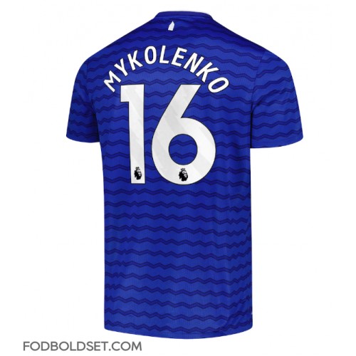 Everton Vitaliy Mykolenko #16 Hjemmebanetrøje 2025-26 Kortærmet